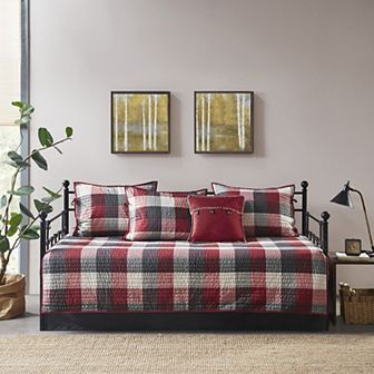 Madison Park Pioneer 6 pc Reversible Daybed Cover Set with Throw Pillow