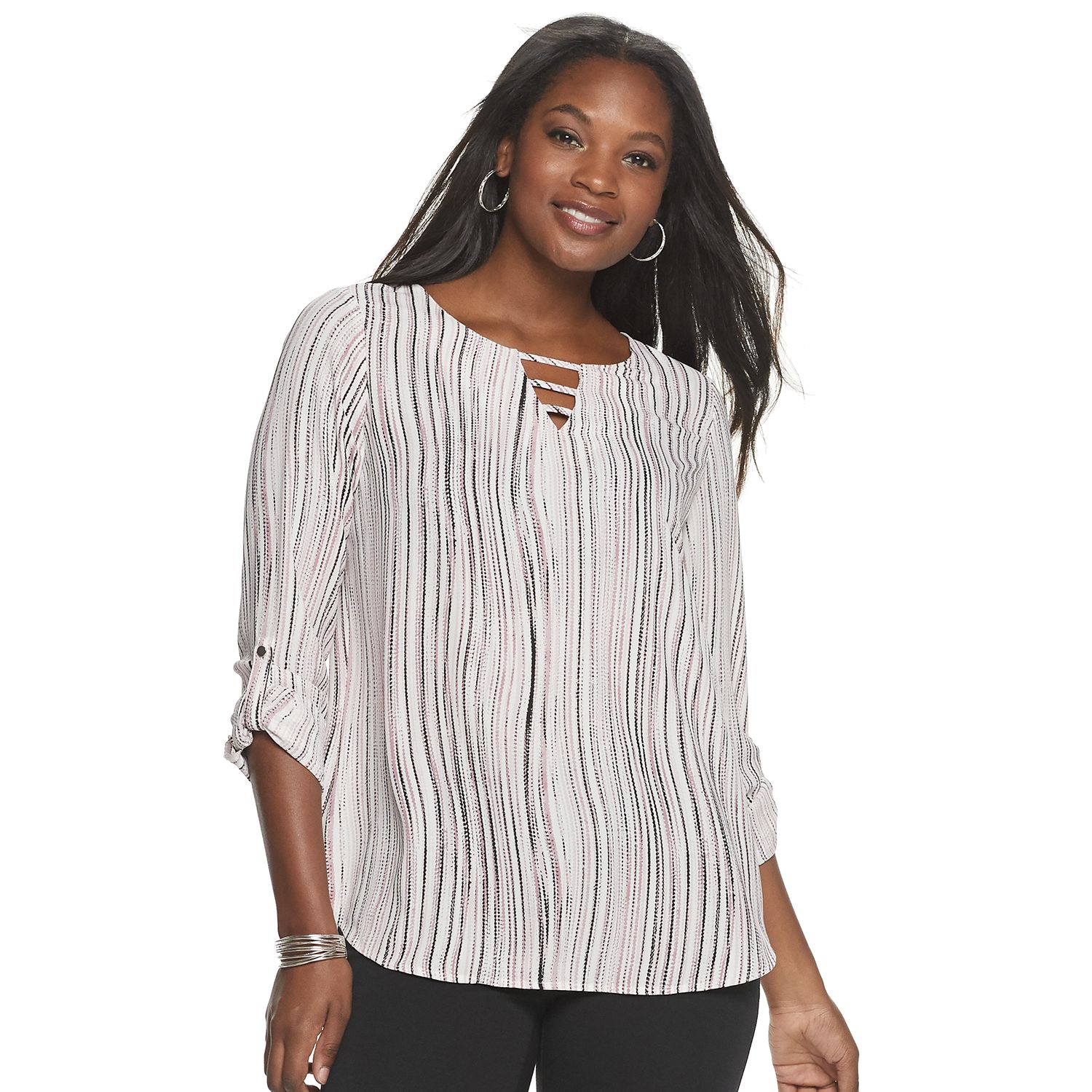kohls plus size blouses