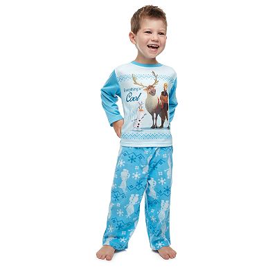 Disney's Frozen 2 Toddler Top & Bottoms Pajama Set by Jammies For Your Families