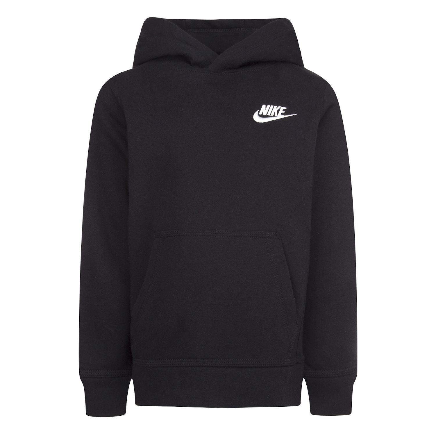 boys black nike hoodie