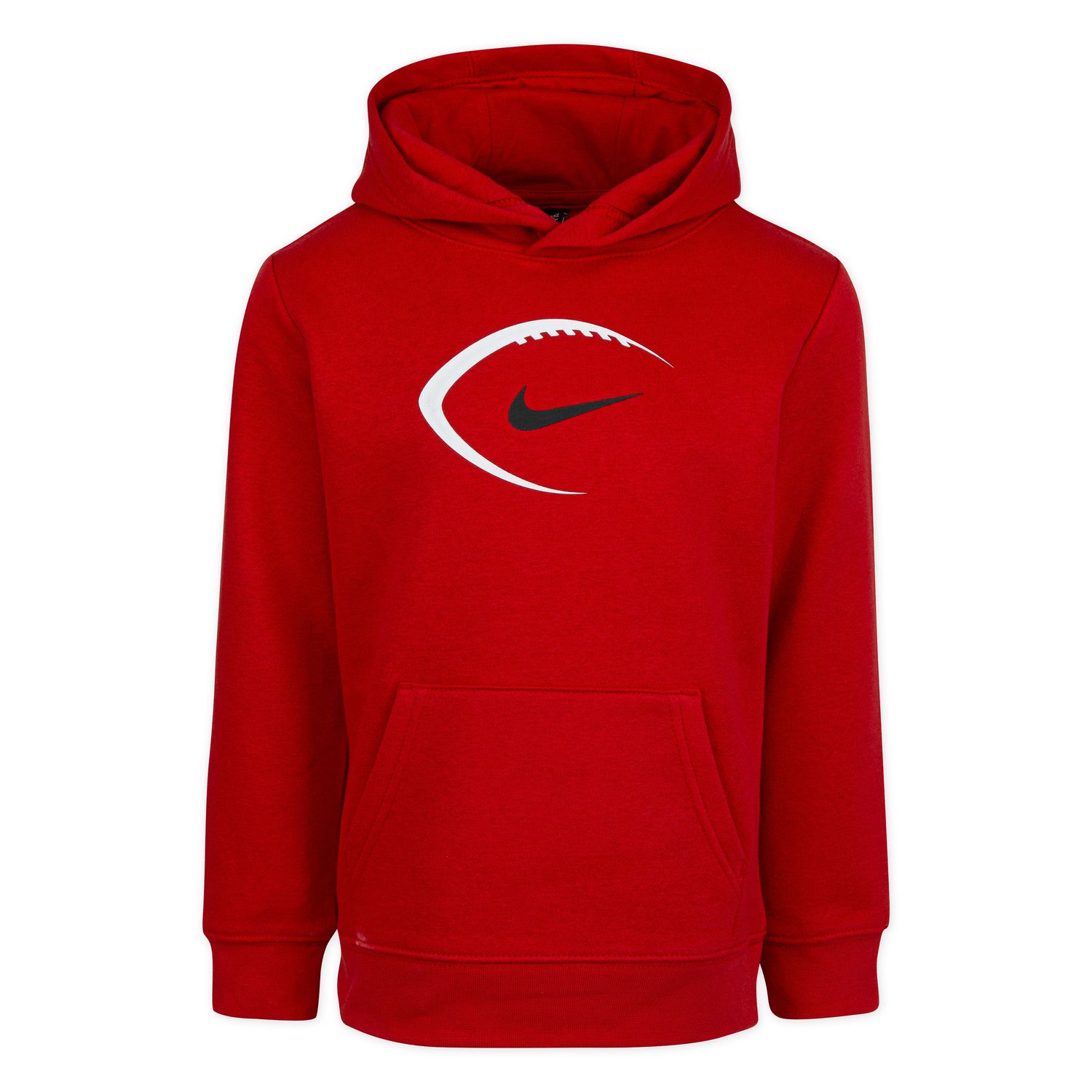 nike hoodie boys red