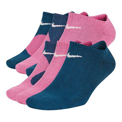 nike women's everyday lightweight no show training socks 6 pack