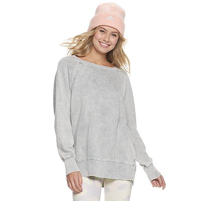 Juniors SO Oversized Crew Tunic Sweatshirt