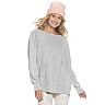 Juniors' SO® Oversized Tunic Hoodie curated on LTK