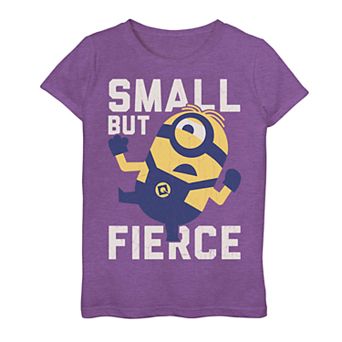 Girls 7-16 Despicable Me Minion Small But Fierce Graphic Tee