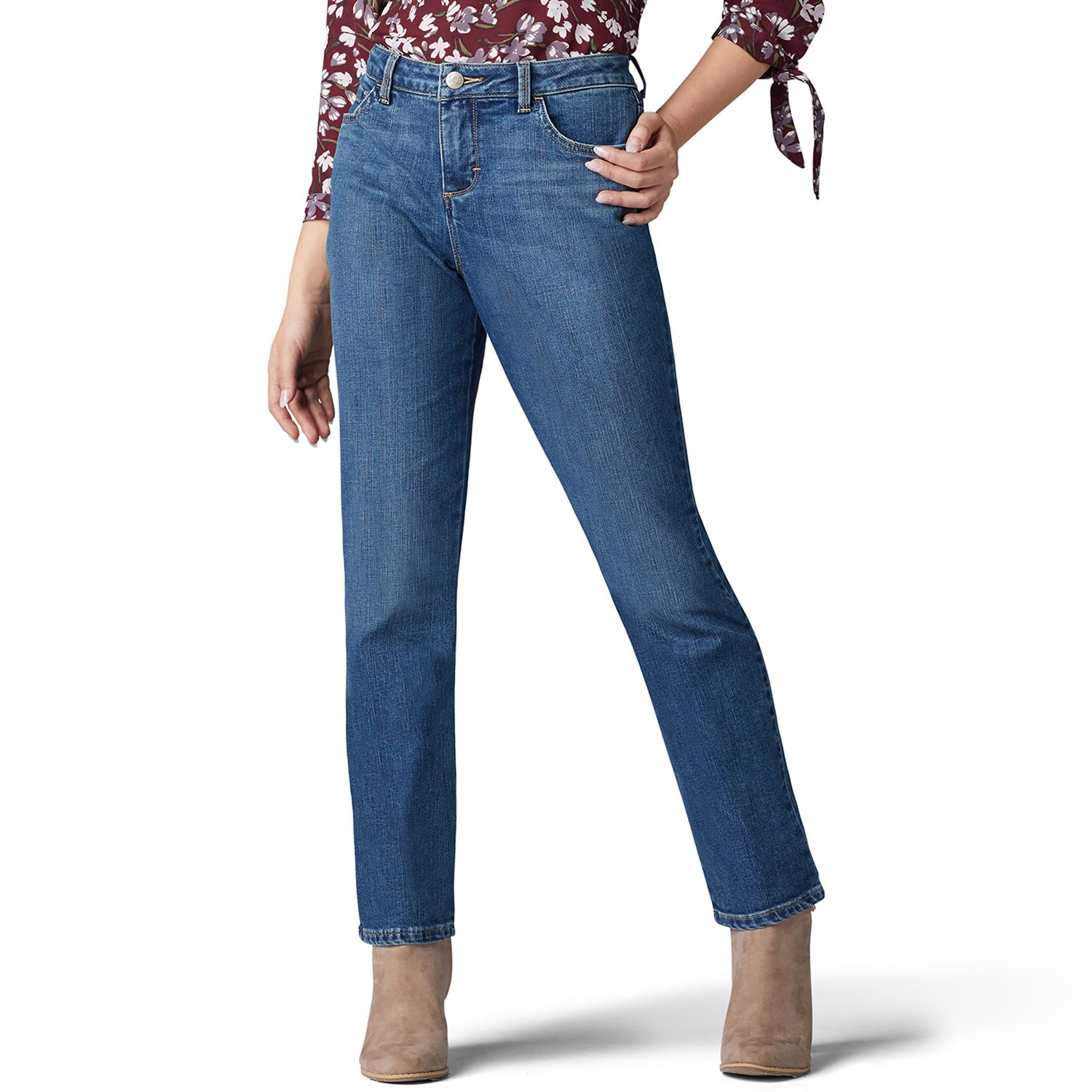 kohl's lee jeans petite