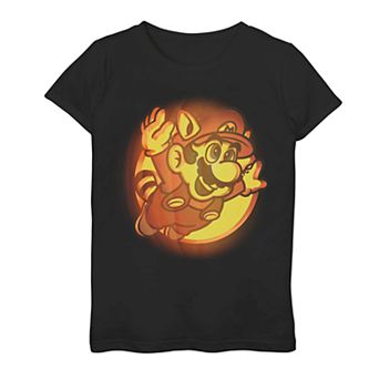 Girls 7-16 Nintendo Super Mario Pumpkin Glow Tee