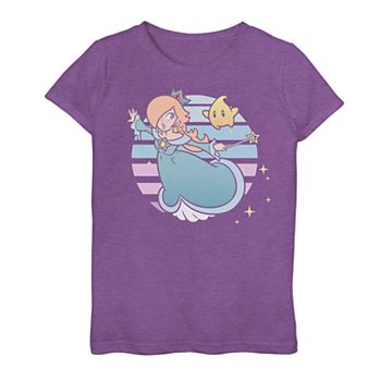 Girls 7-16 Nintendo Super Mario Galaxy Rosalina Graphic Tee