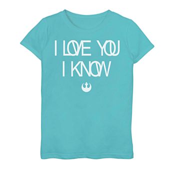 Girls' 7-16 Star Wars I Know Graphic Tee