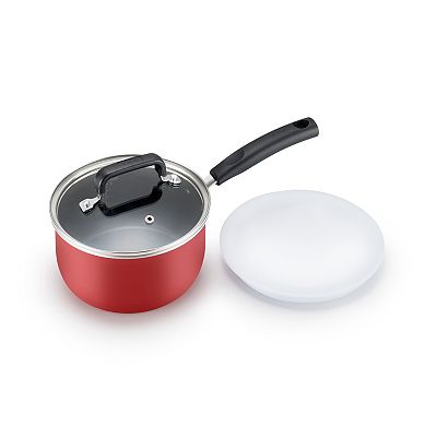 Signature Titanium 12-Piece Java Aluminum Non-Stick Cookware Set with Lids Signature Titanium 12-Piece Java Aluminum Non-Stick Cookware Set with Lids