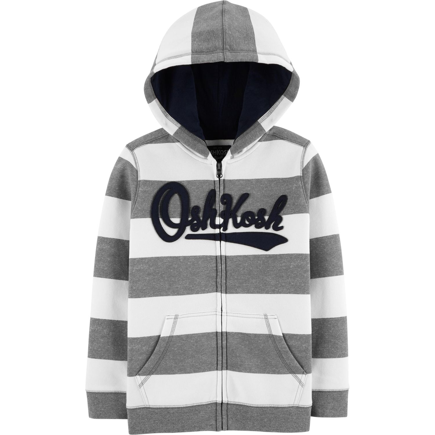 boys striped hoodie