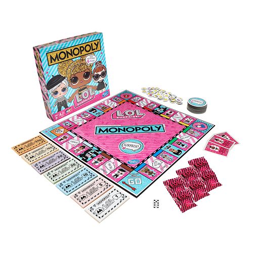 Monopoly Game L O L Surprise Edition Board Game For Kids By Hasbro