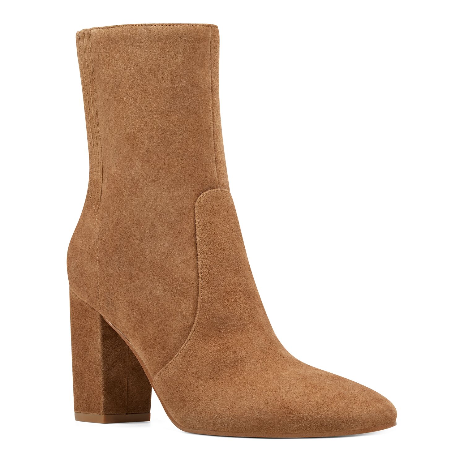 nine west tan ankle boots