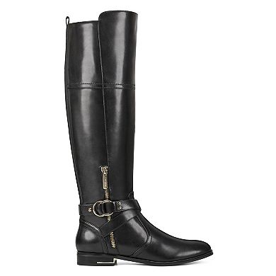 Nine West Linore Women's Leather Tall Riding Boots
