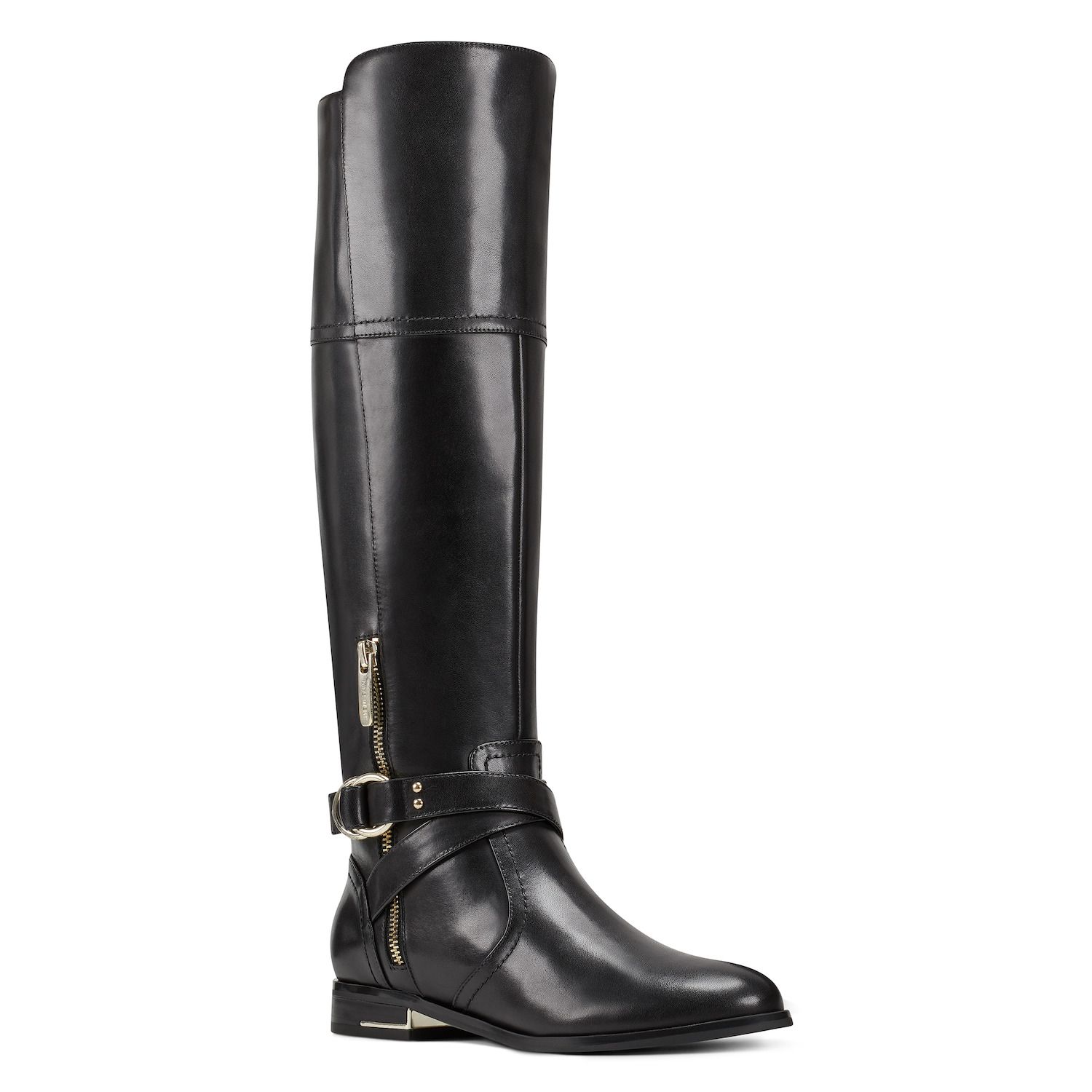 womens black riding boots