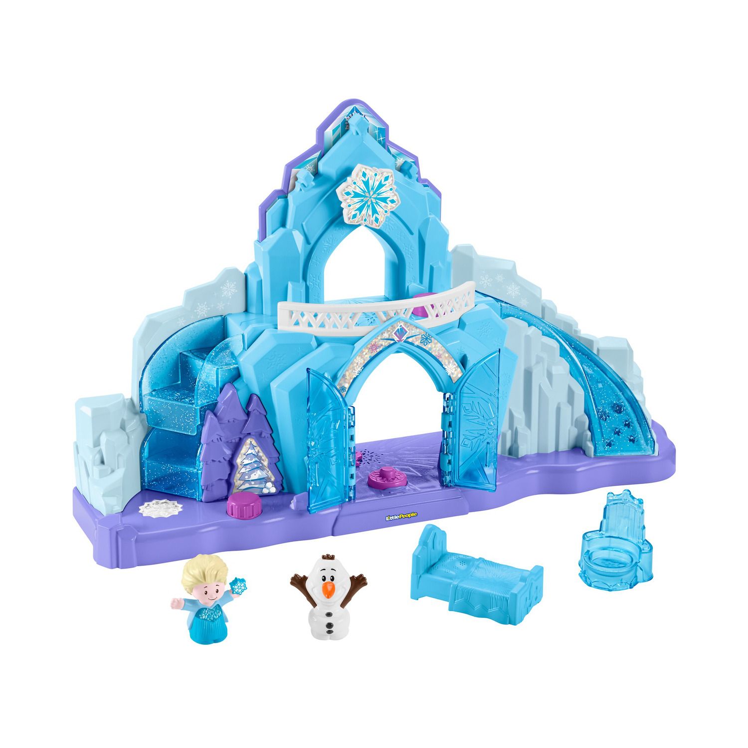 disney frozen castle & ice palace playset