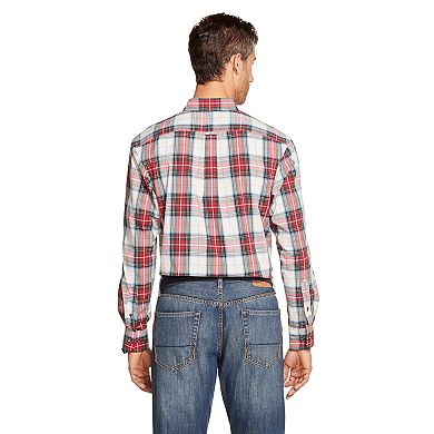 Men's IZOD Tartan Button-Down Long Sleeve Shirt