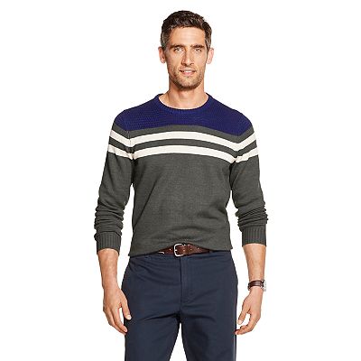 Men s IZOD Striped Crewneck Sweater