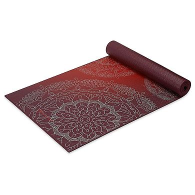 Gaiam 6mm Metallic Sunset Yoga Mat 