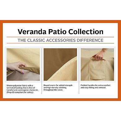 Classic Accessories Central Island Patio Grill Cover