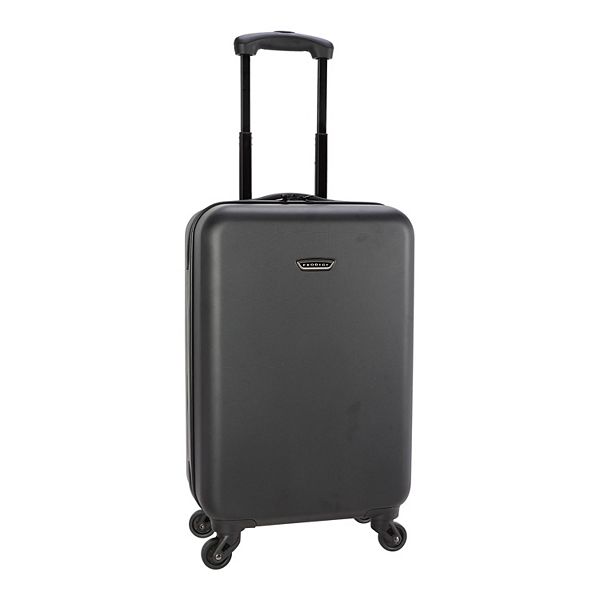 Prodigy Resort 20-Inch Carry-On Fashion Hardside Spinner Luggage - Black Matte