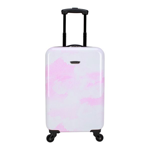 Prodigy Resort 20-Inch Carry-On Fashion Hardside Spinner Luggage - Watercolor Clouds