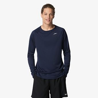 Men's Speedo Quick-Dry UPF 50+ Long Sleeve Swim Tee