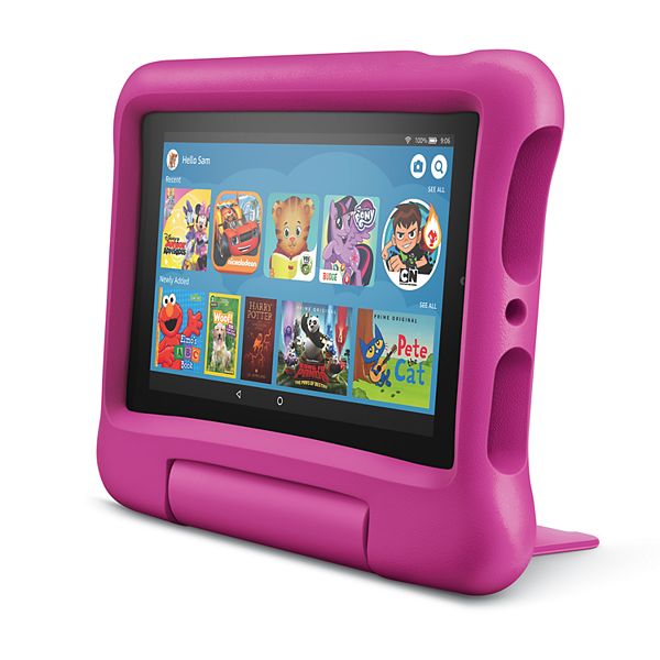 Amazon Fire 7 Kids Edition 16 GB Tablet with 7-in. Display - 2019 Release - Pink
