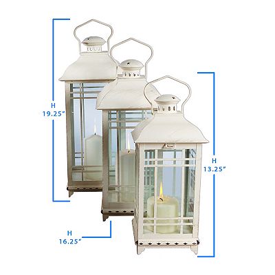Melrose Lantern 3 piece Set