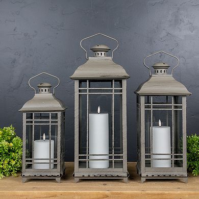 Melrose Lantern Table Decor 3-piece Set