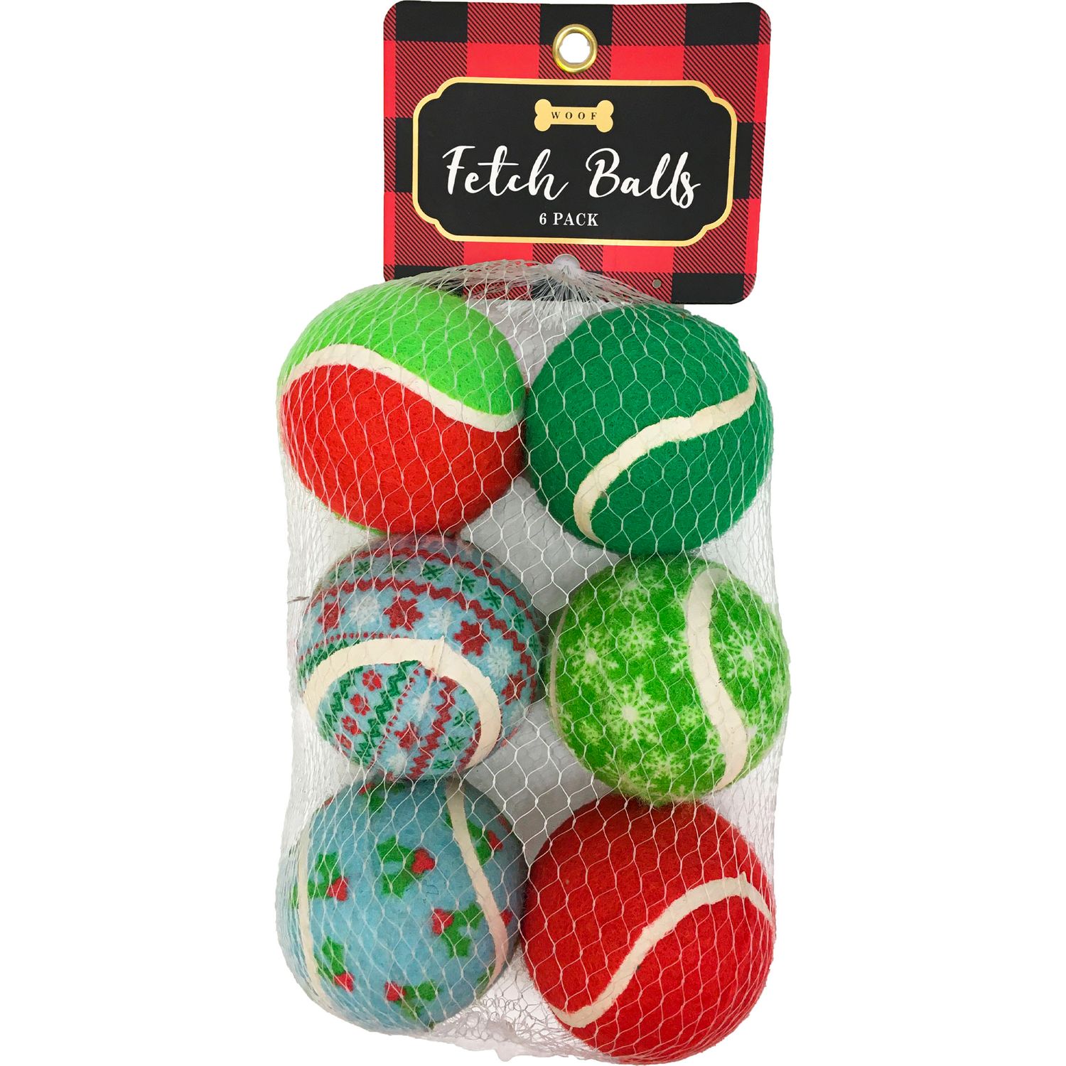 christmas dog balls