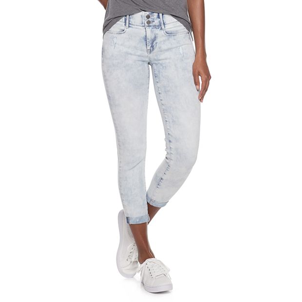 Kohls apt 9 denim capris sale