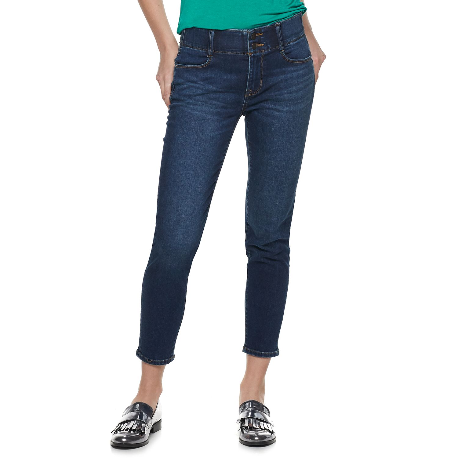 kohls womens jean capris