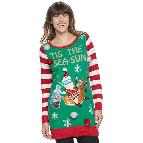 Women's US Sweaters Christmas Pullover Tunic