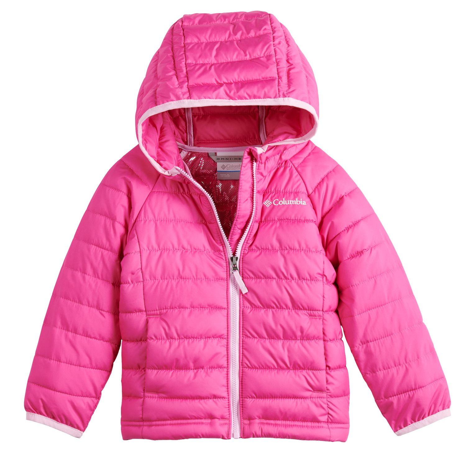 columbia puffer hooded jacket