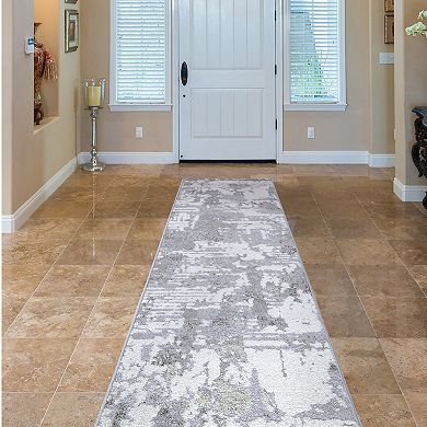 Concord Global Charlotte Collection Aqua Rug