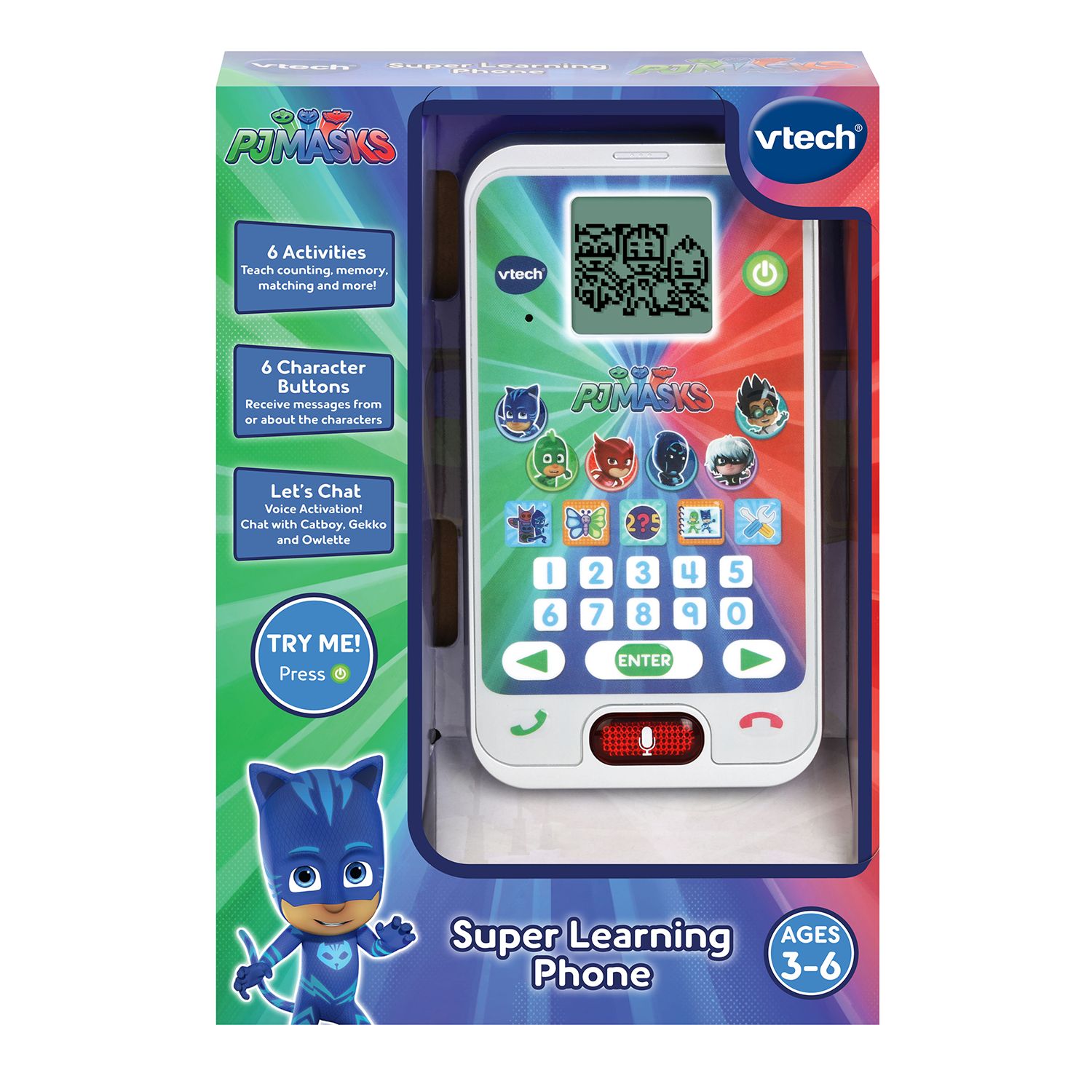 Vtech Pj Masks Super Learning Phone