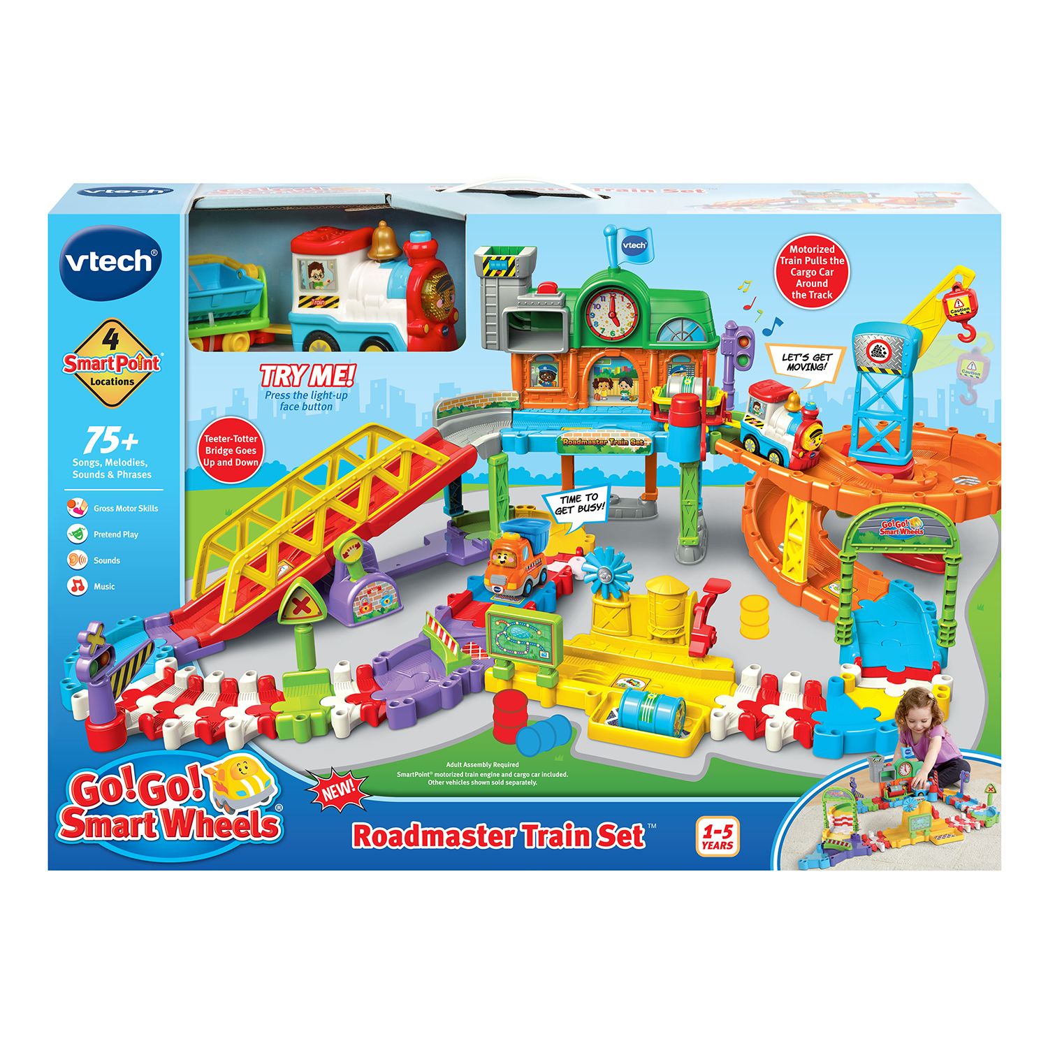 vtech go go smart train set