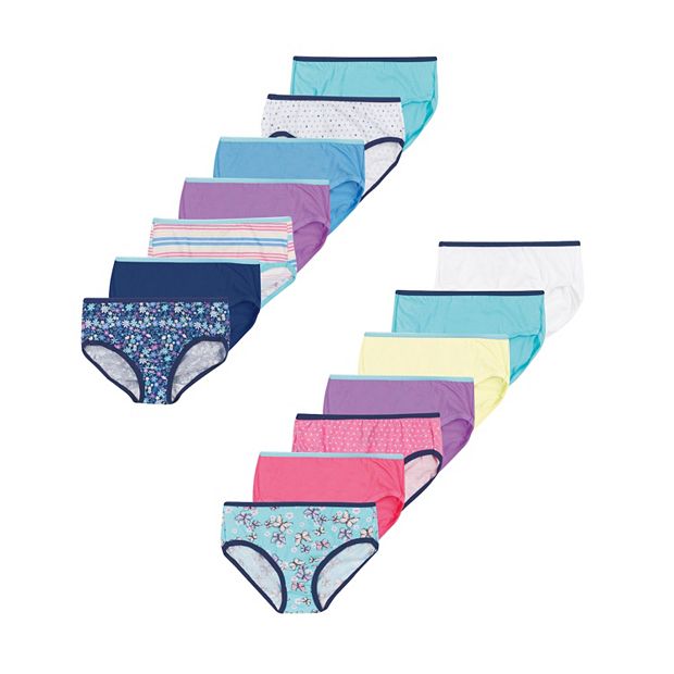 4-Pack Little Girls' Underwear Toddler Stretch Soft Cotton Panties Kids Briefs