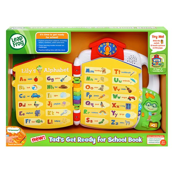 Leapfrog Tad S Get Ready For School Book