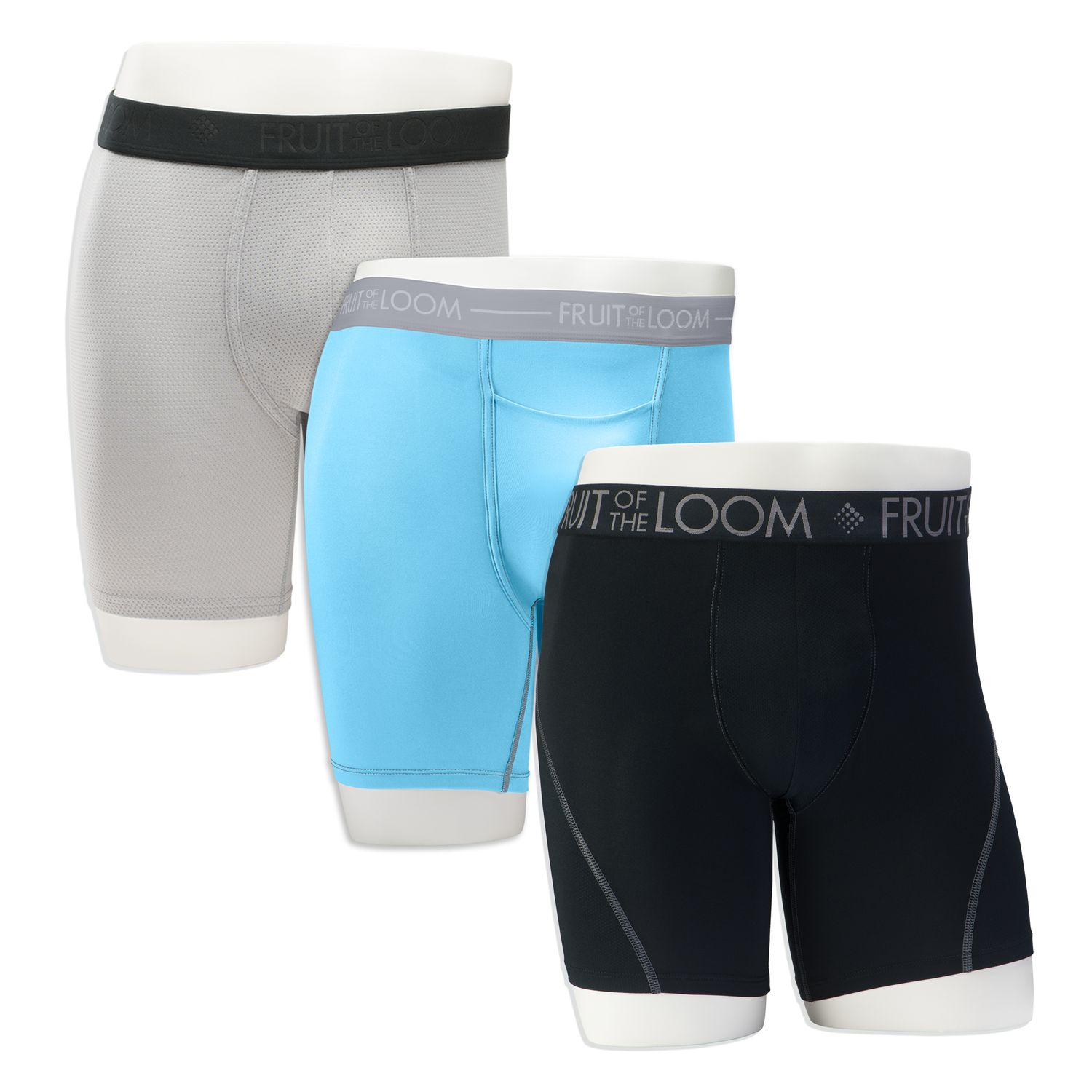 fruit of the loom everlight go active boxer briefs