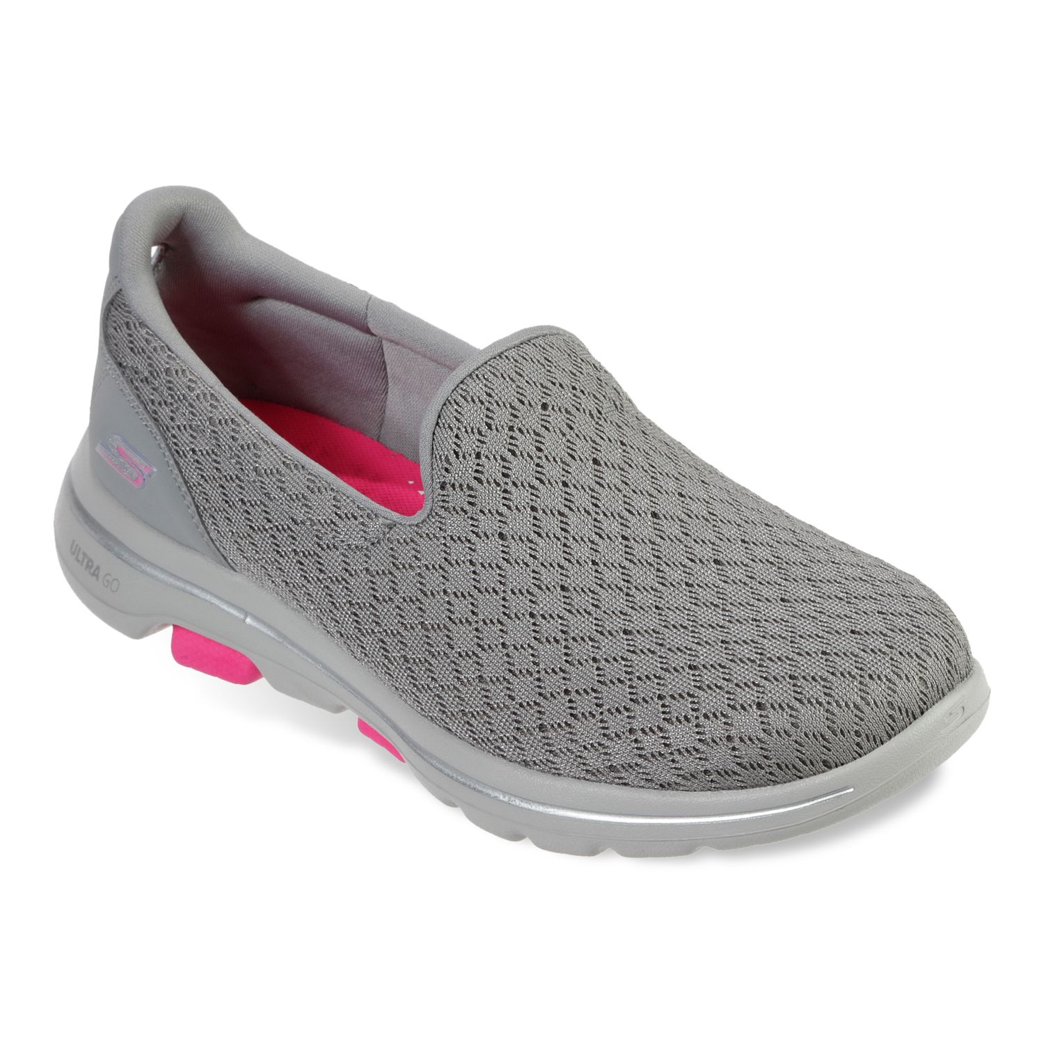 skechers go walk pink camo