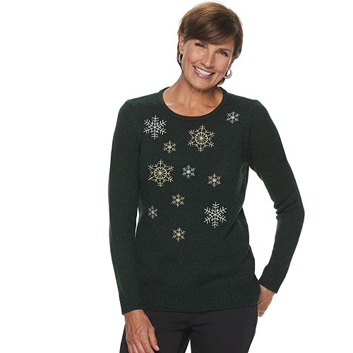Women's Croft & Barrow® Holiday Sweater