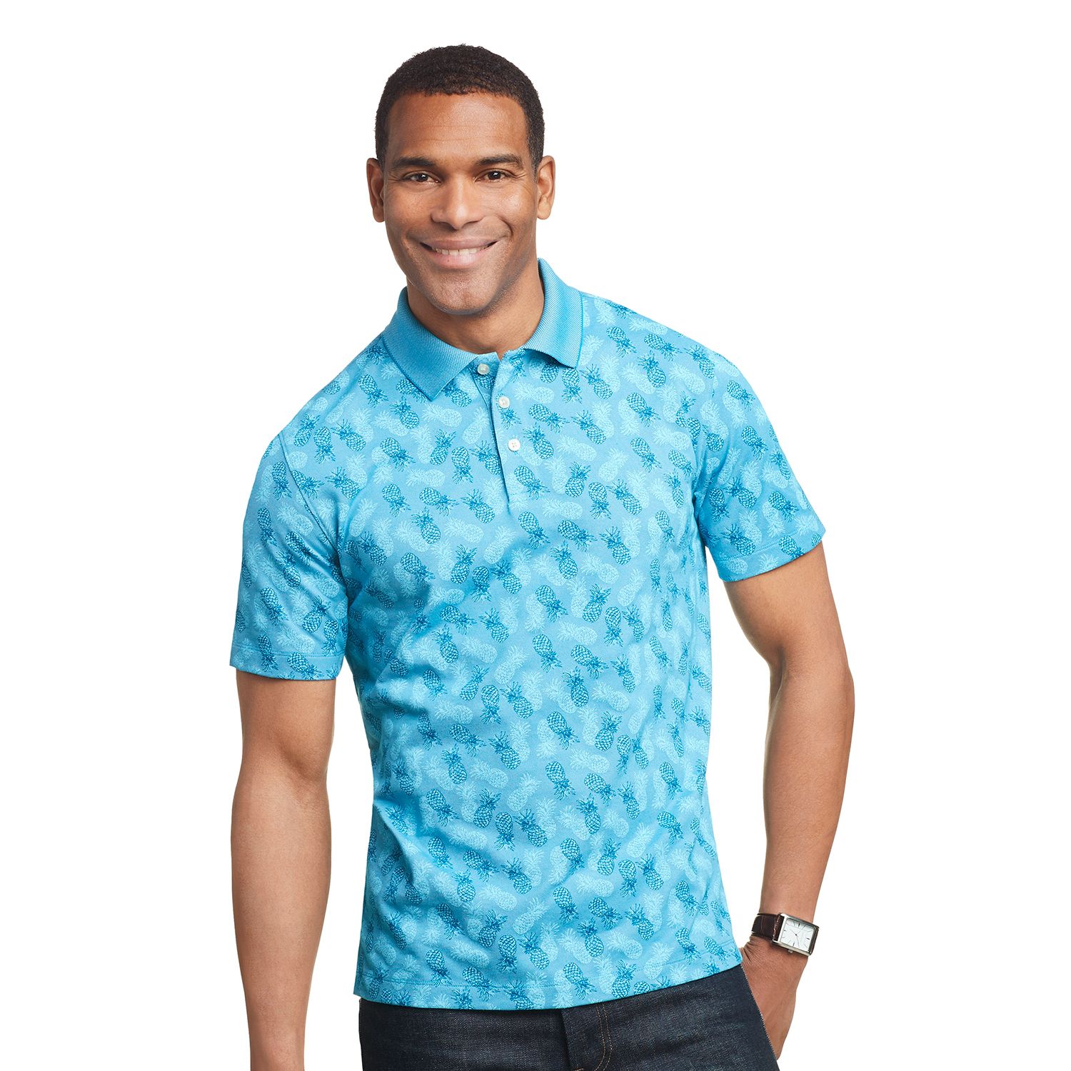 van heusen classic fit polo