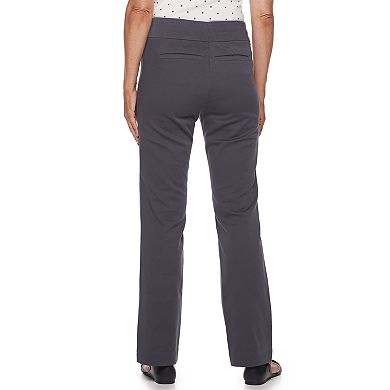 Women's Croft & Barrow Effortless Stretch Pull-On Bootcut Pants