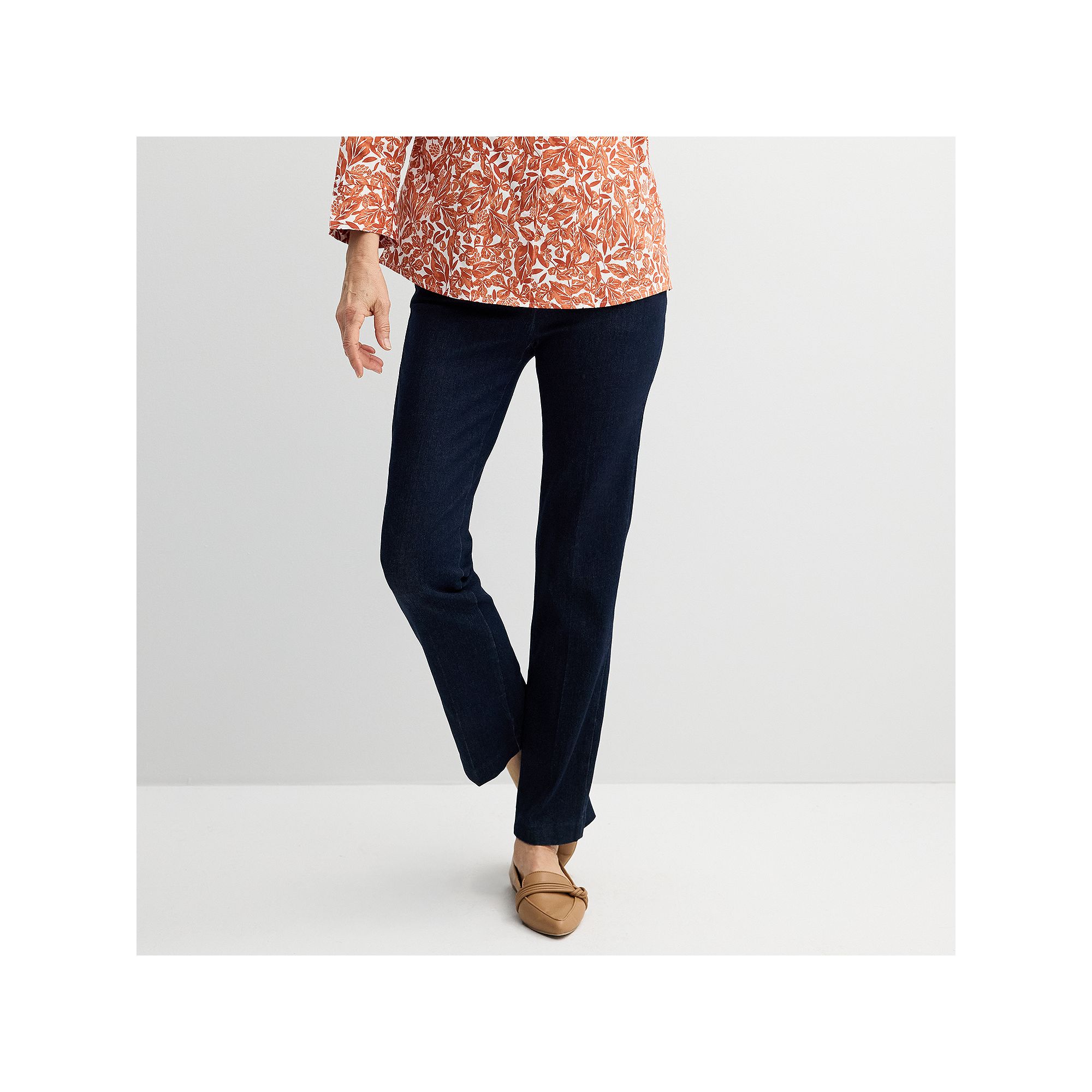 Womens Croft & Barrow® Effortless Stretch Pull-On Bootcut Pants, Size: 4 