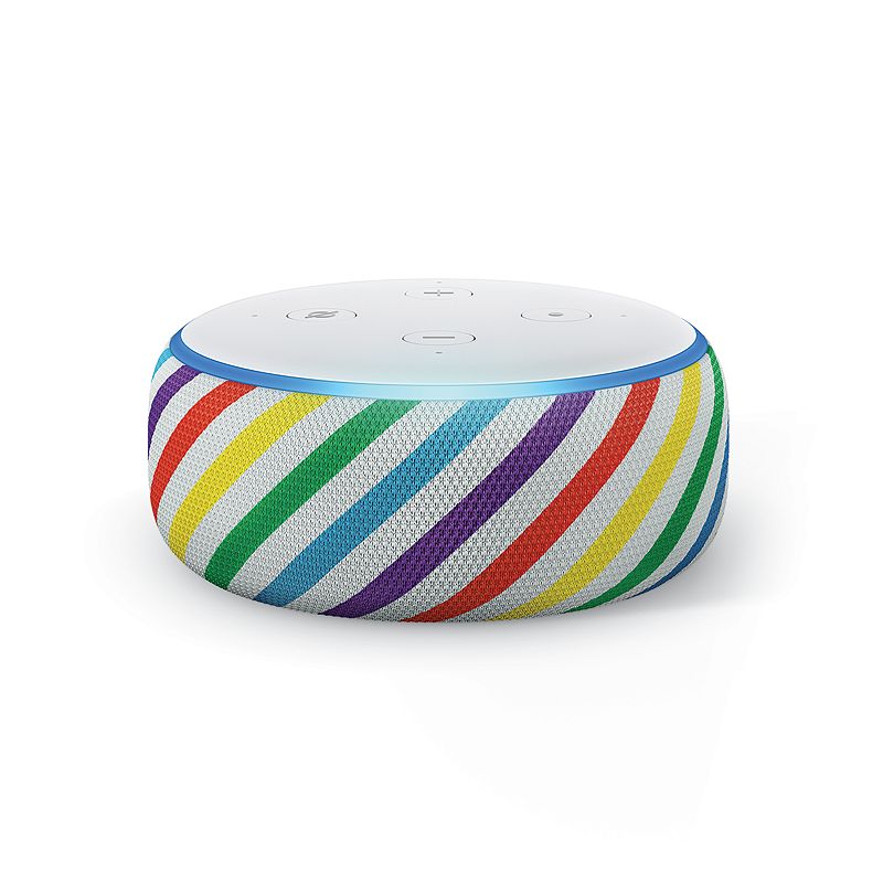 Amazon - Echo Dot Kids Edition Smart Speaker with Alexa - Rainbow