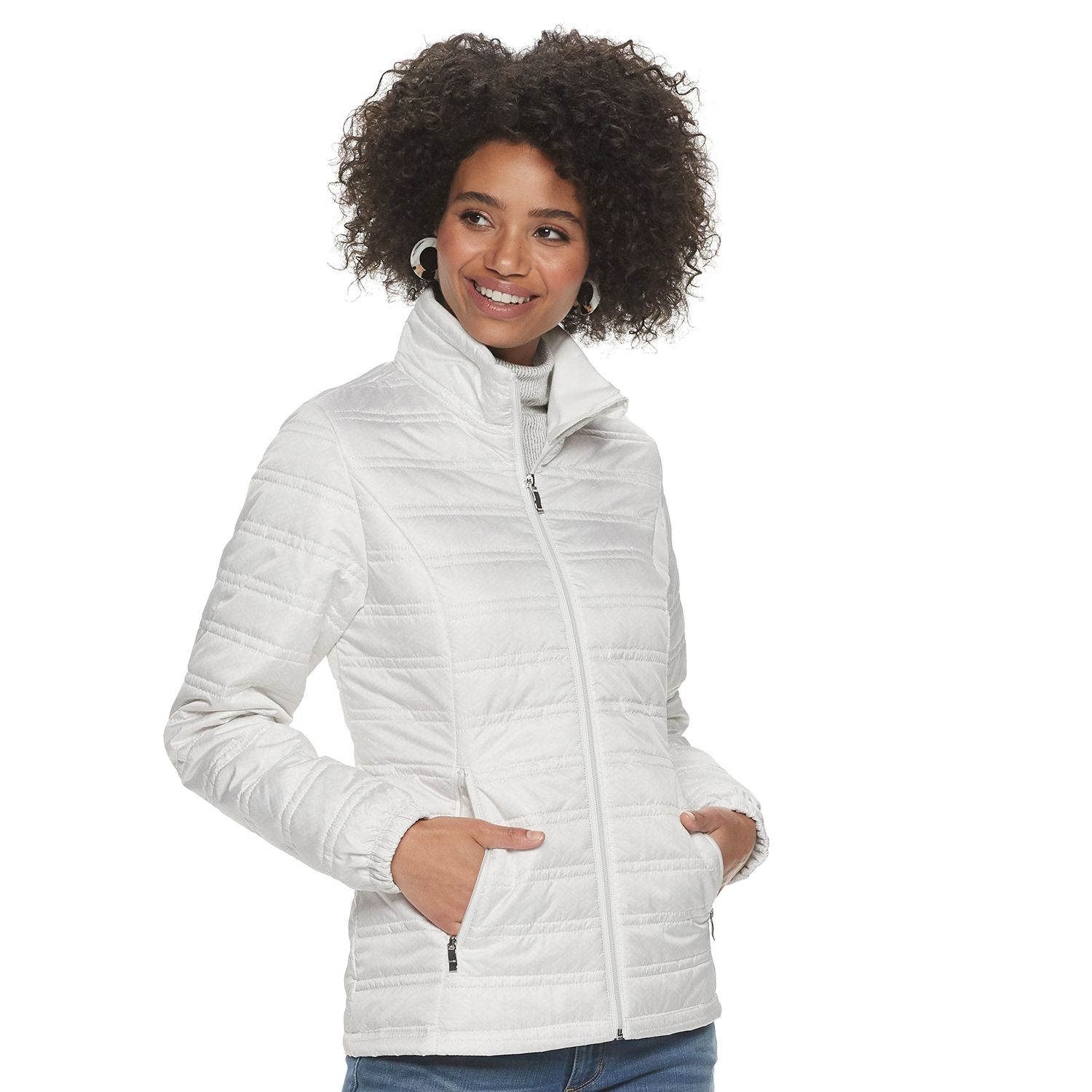 kohls puffer jacket womens