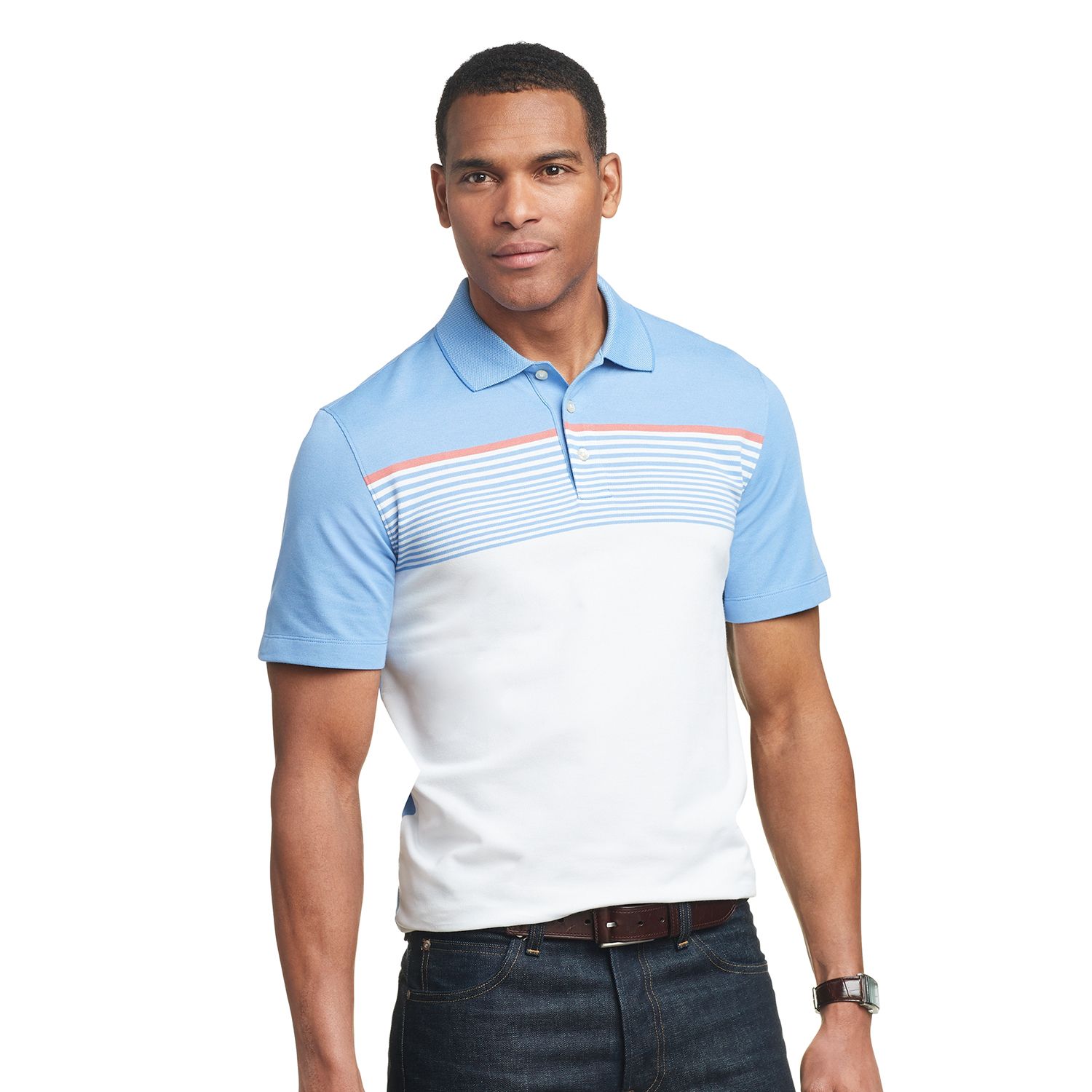 van heusen classic fit polo