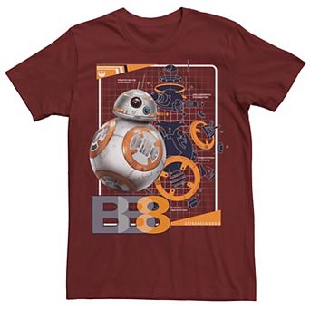 Men's Star Wars BB-8 Schematic Tee